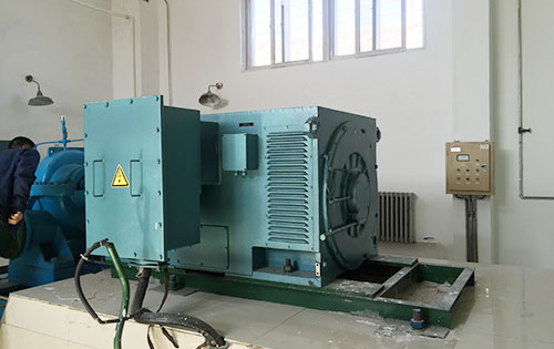 海陵某水电站工程主水泵使用我公司高压电机一年质保